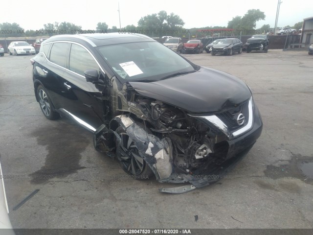 nissan murano 2018 5n1az2mh2jn200058