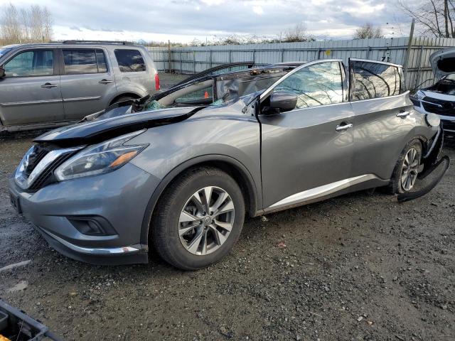 nissan murano s 2018 5n1az2mh3jn124043