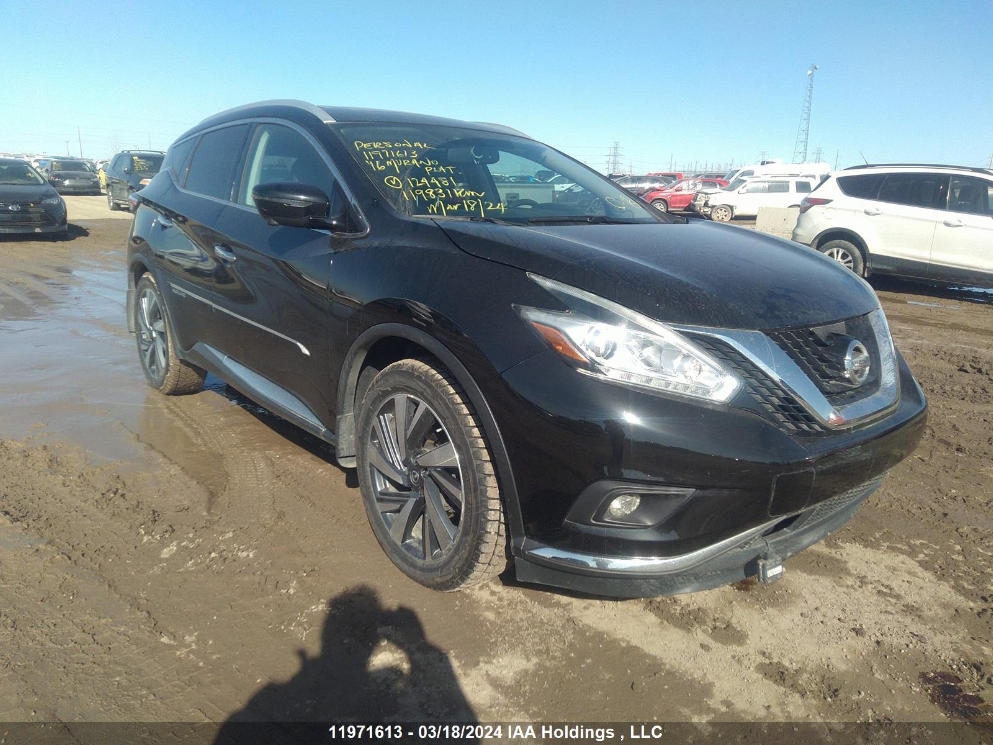 nissan murano 2016 5n1az2mh4gn124481