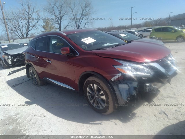 nissan murano 2017 5n1az2mh4hn115314