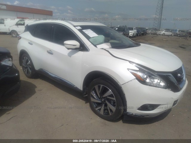 nissan murano 2018 5n1az2mh4jn143880