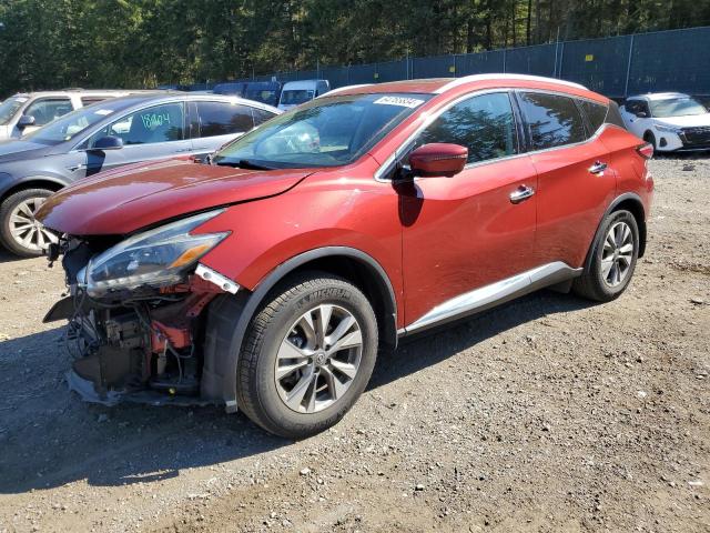 nissan murano s 2018 5n1az2mh4jn147072