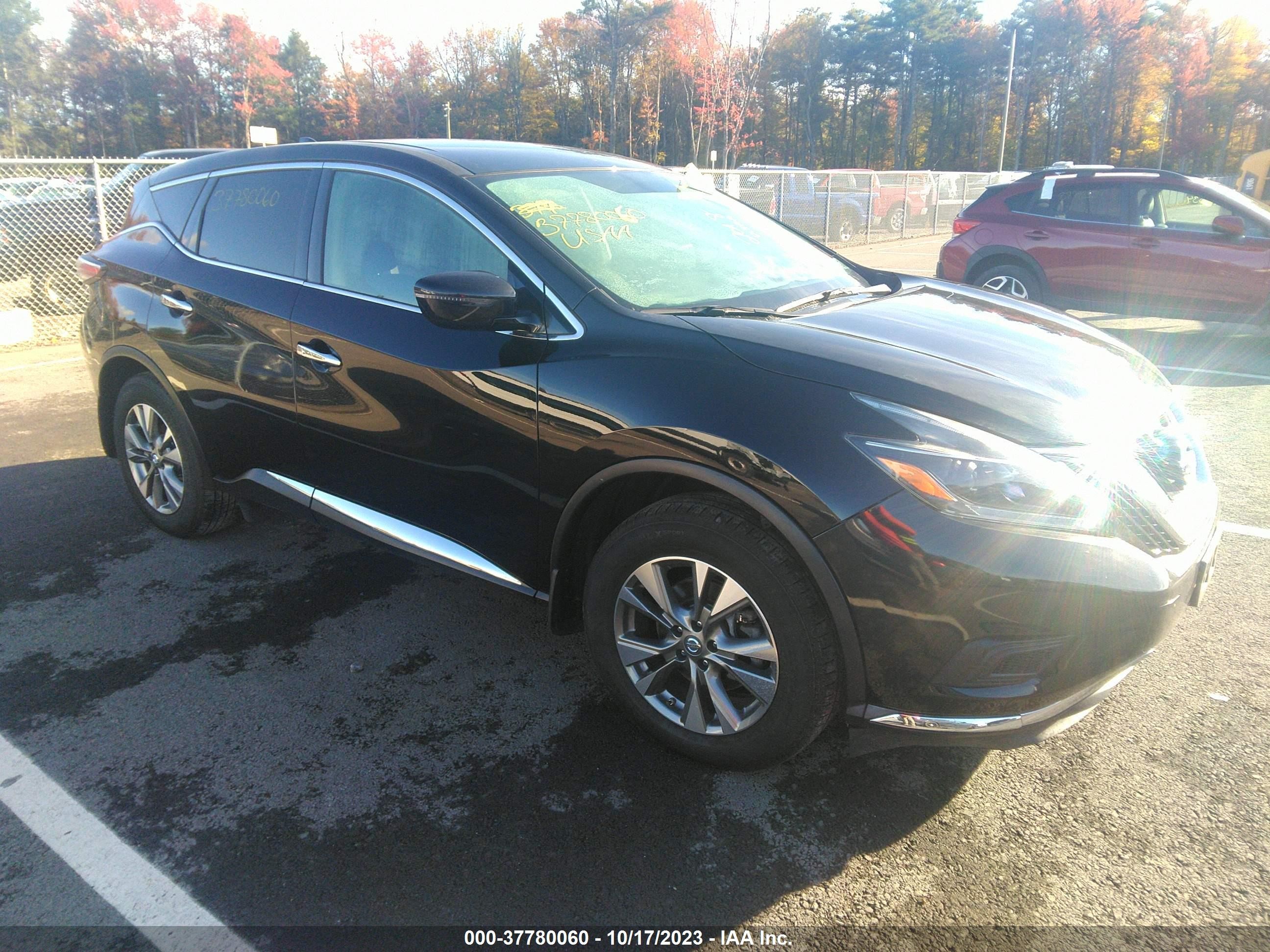 nissan murano 2018 5n1az2mh4jn149517