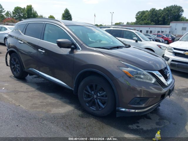 nissan murano 2018 5n1az2mh4jn160372