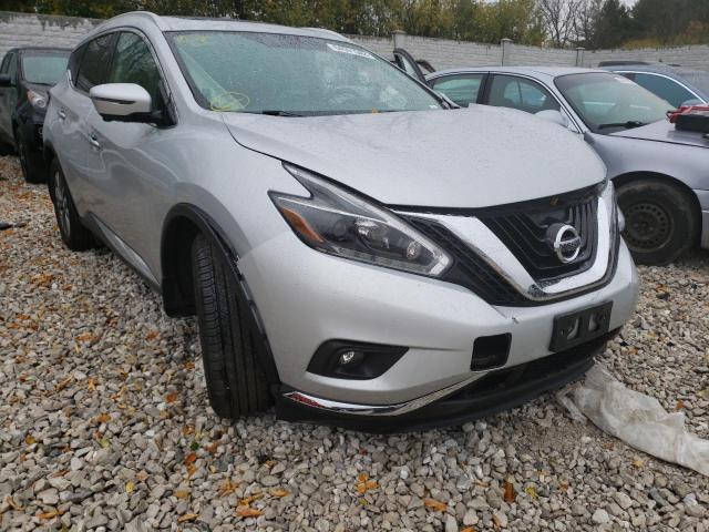 nissan murano s 2018 5n1az2mh4jn170366