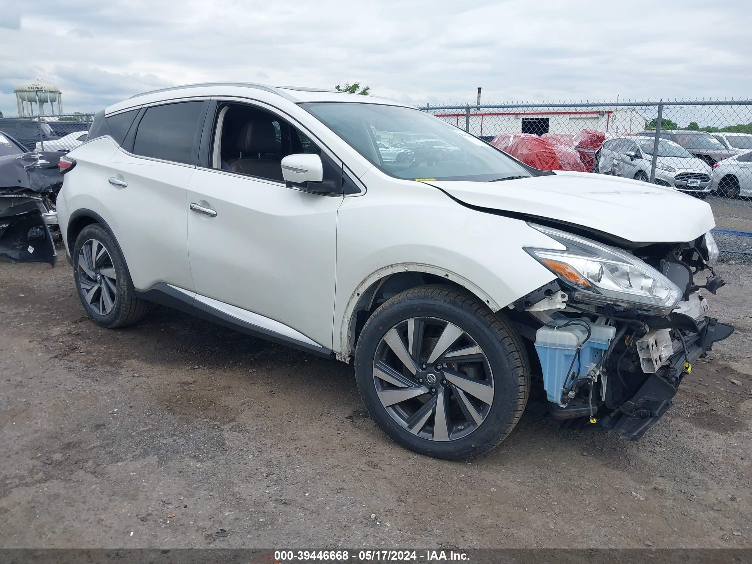 nissan murano 2016 5n1az2mh5gn119368