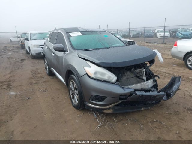 nissan murano 2016 5n1az2mh5gn125171