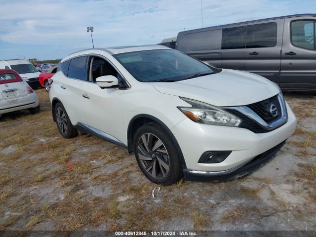 nissan murano 2016 5n1az2mh5gn143105