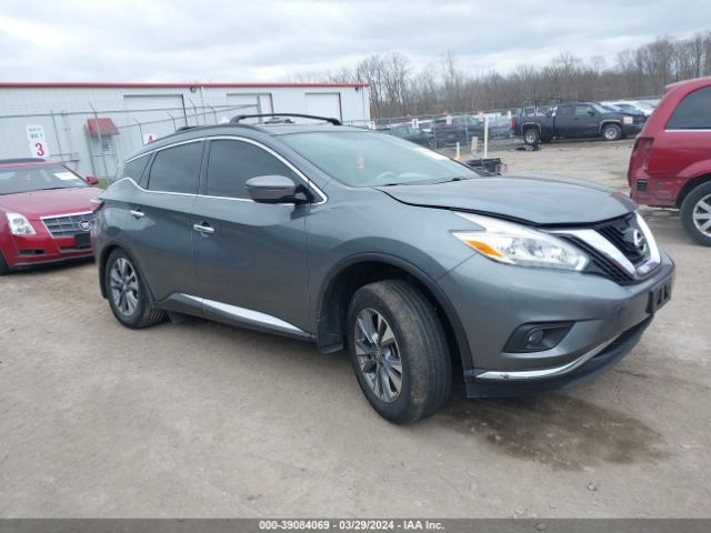 nissan murano 2016 5n1az2mh5gn164147