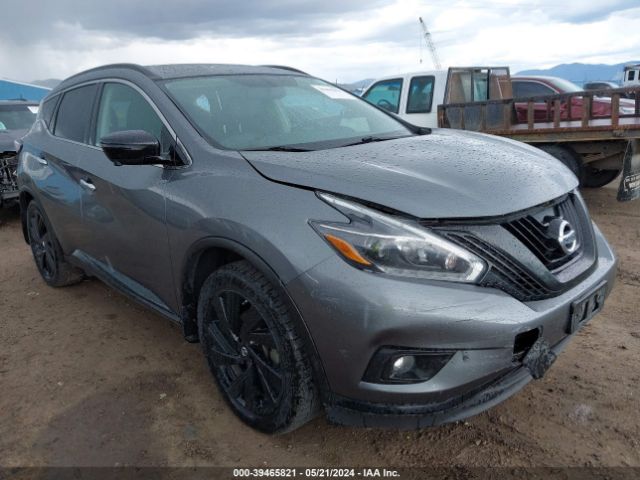 nissan murano 2018 5n1az2mh5jn141605