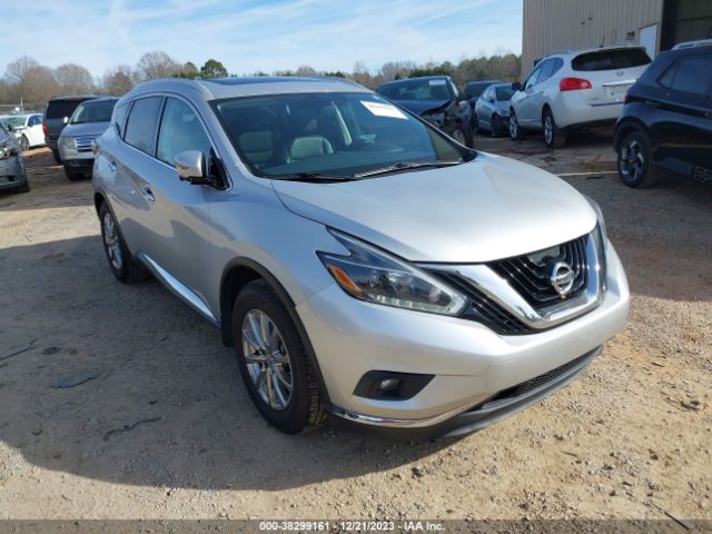 nissan murano 2018 5n1az2mh5jn194272