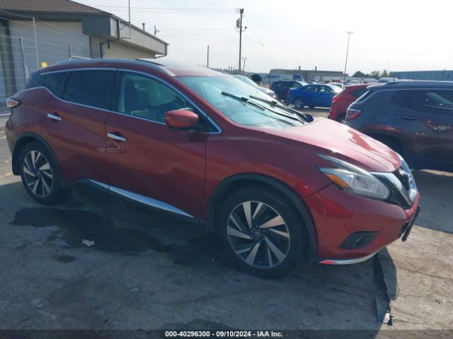 nissan murano 2016 5n1az2mh6gn109139