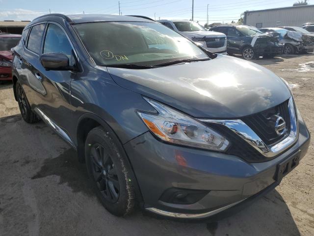 nissan murano s 2017 5n1az2mh6hn166300