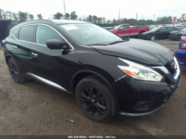 nissan murano 2017 5n1az2mh6hn188958