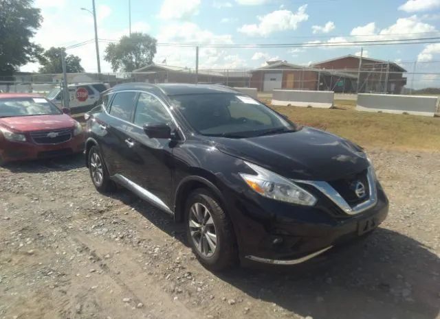 nissan murano 2017 5n1az2mh6hn196610