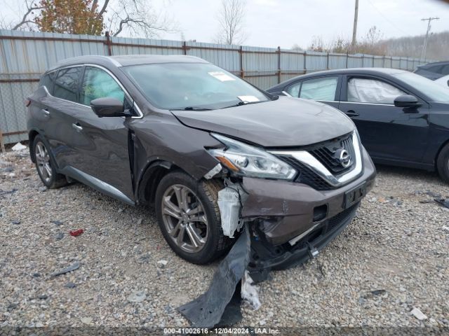 nissan murano 2018 5n1az2mh6jn104997