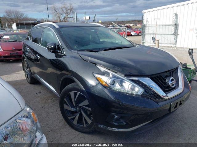 nissan murano 2018 5n1az2mh6jn106264