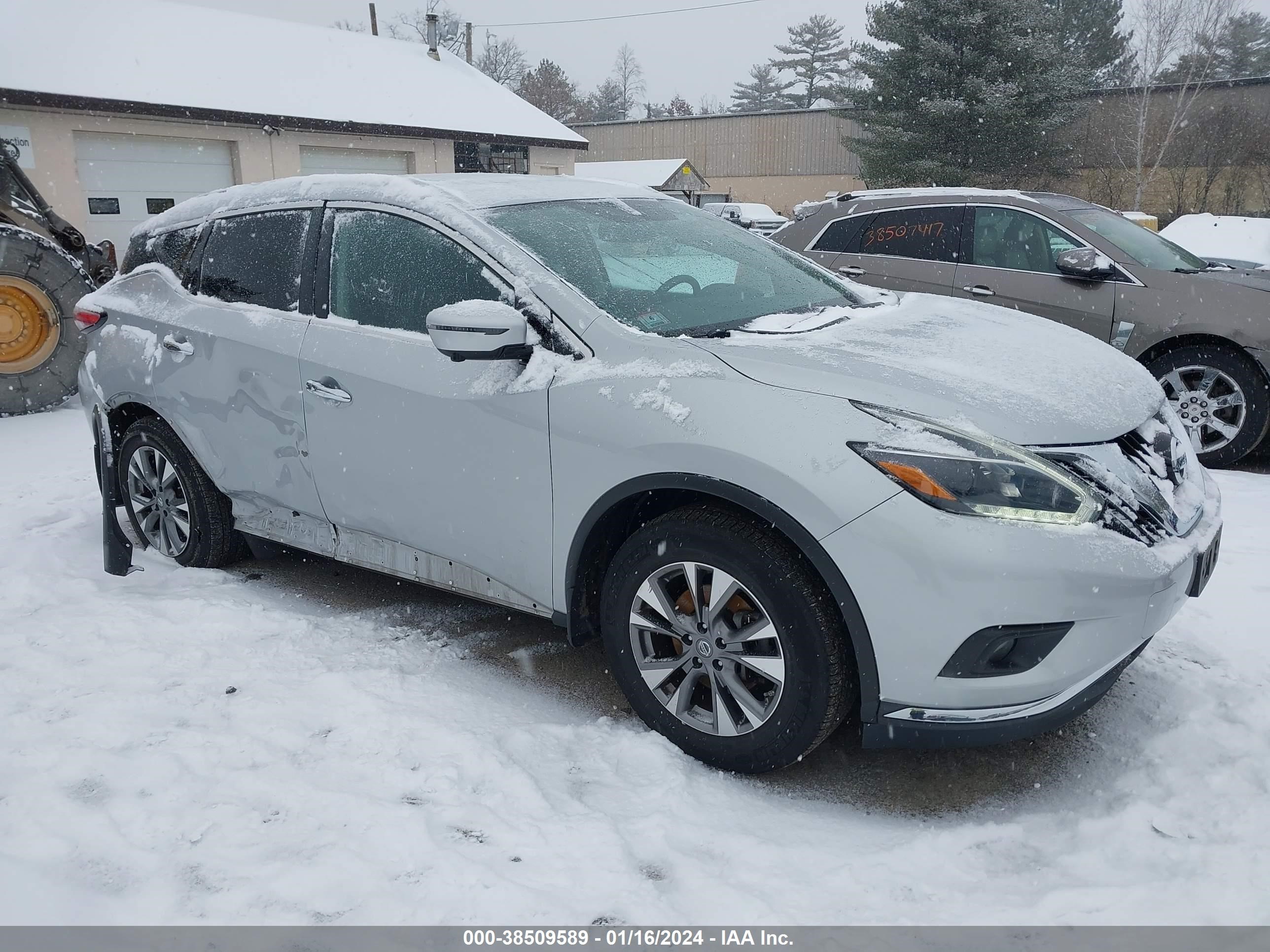 nissan murano 2018 5n1az2mh6jn116745