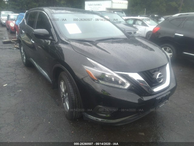 nissan murano 2018 5n1az2mh6jn165704