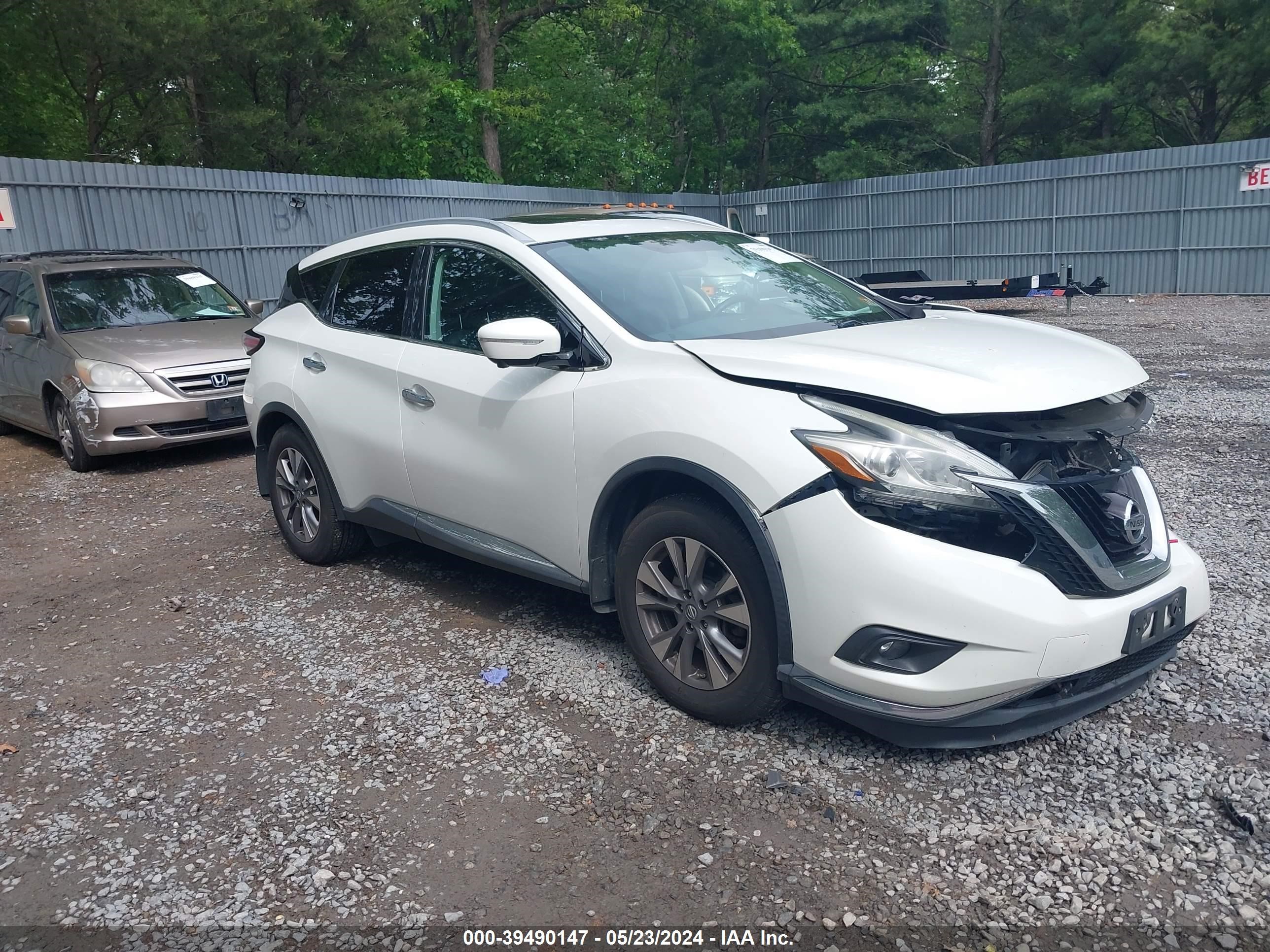 nissan murano 2015 5n1az2mh7fn226842