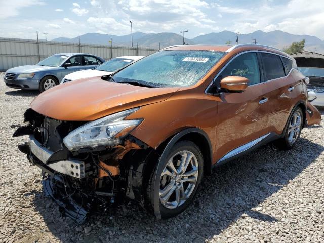 nissan murano s 2015 5n1az2mh7fn283929