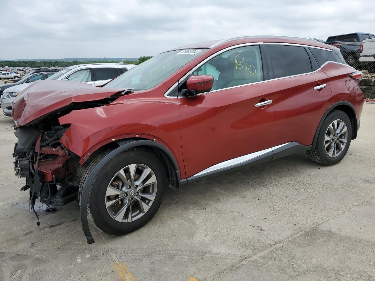 nissan murano 2016 5n1az2mh7gn139735