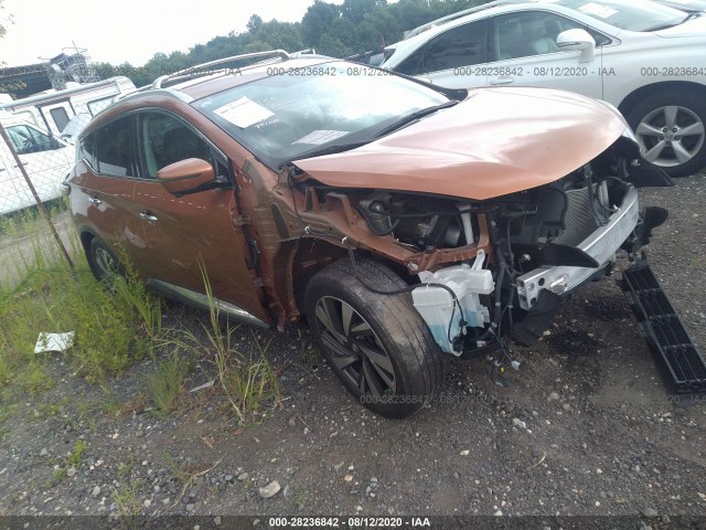 nissan murano 2016 5n1az2mh7gn140982