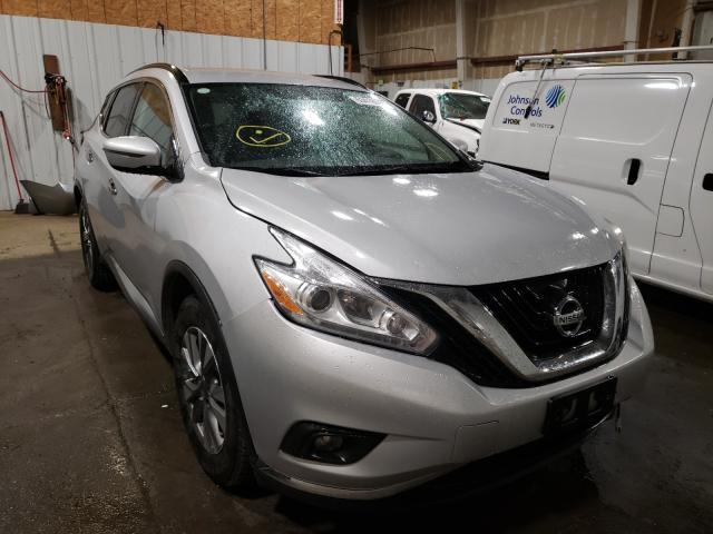 nissan murano sv 2017 5n1az2mh7hn116571