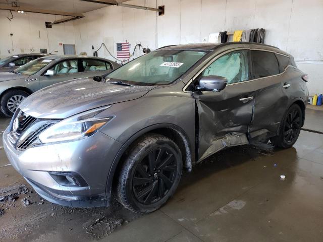 nissan murano s 2018 5n1az2mh7jn115832