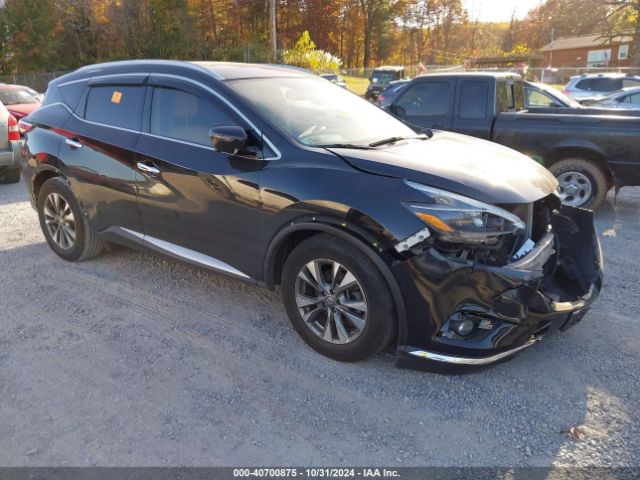 nissan murano 2018 5n1az2mh7jn120870