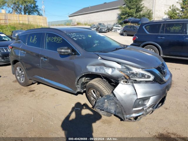 nissan murano 2018 5n1az2mh7jn146823