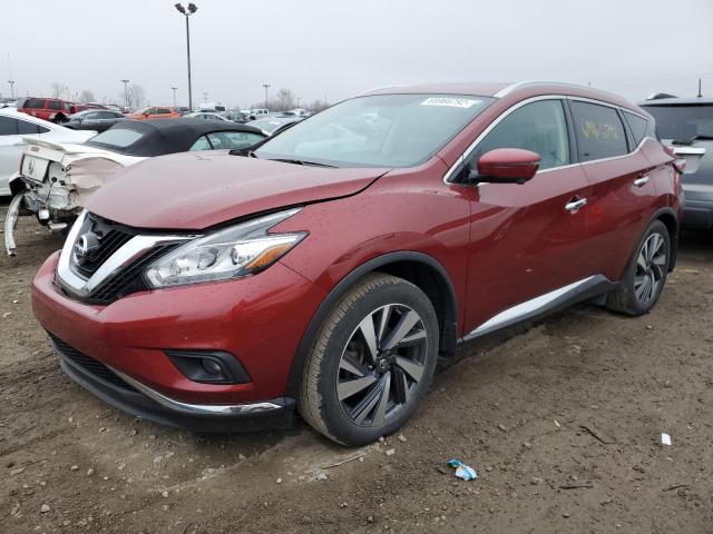 nissan murano s 2018 5n1az2mh7jn174525