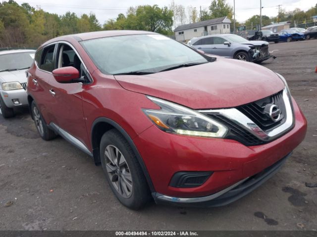 nissan murano 2018 5n1az2mh7jn184603