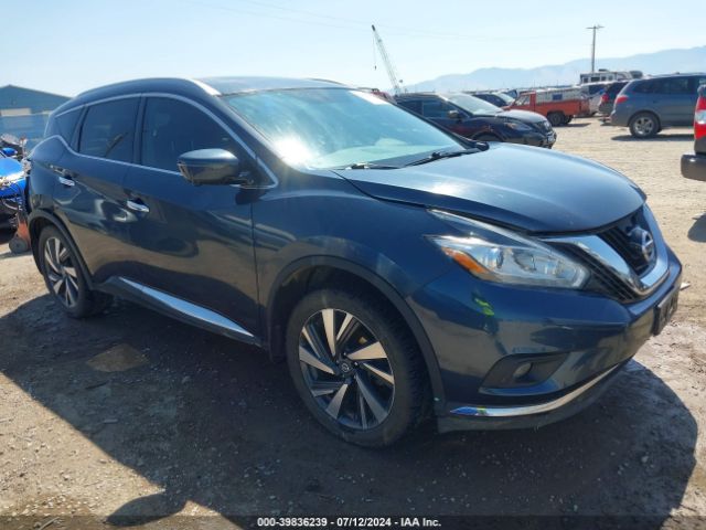 nissan murano 2016 5n1az2mh8gn154650