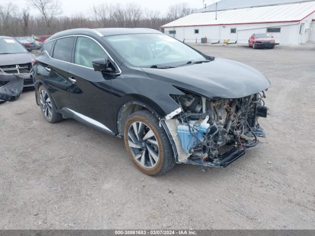 nissan murano 2017 5n1az2mh8hn124081