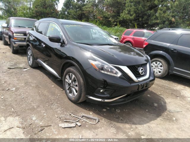 nissan murano 2018 5n1az2mh8jn119629