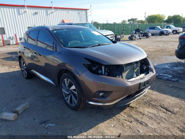 nissan murano 2018 5n1az2mh8jn122921