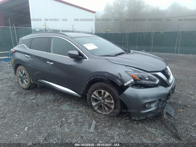 nissan murano 2018 5n1az2mh8jn129027