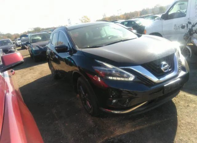 nissan murano 2018 5n1az2mh8jn147656