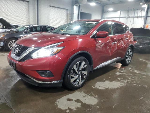 nissan murano s 2018 5n1az2mh8jn170452