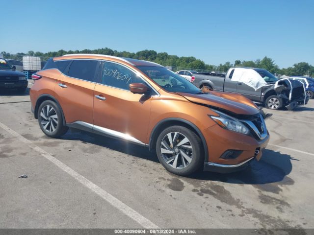 nissan murano 2015 5n1az2mh9fn237552