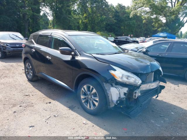 nissan murano 2016 5n1az2mh9gn112391