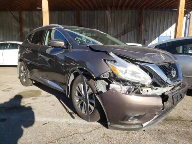 nissan murano s 2016 5n1az2mh9gn121236