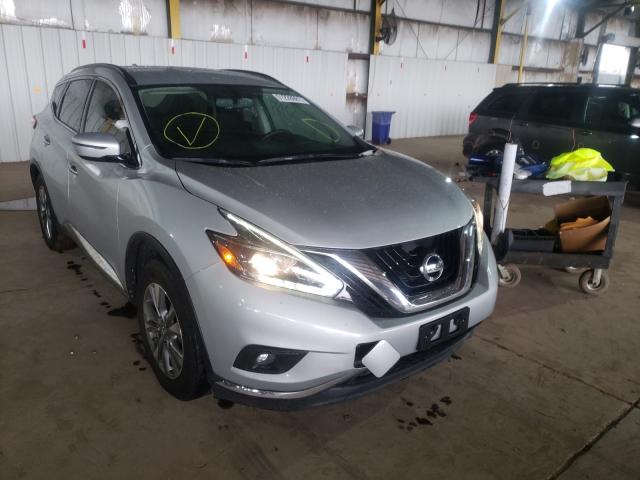 nissan murano s 2018 5n1az2mh9jn127450