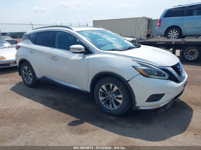 nissan murano 2018 5n1az2mh9jn150632