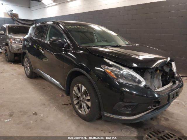 nissan murano 2018 5n1az2mh9jn183095