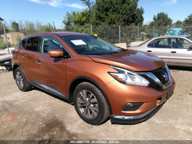 nissan murano 2015 5n1az2mhxfn267496