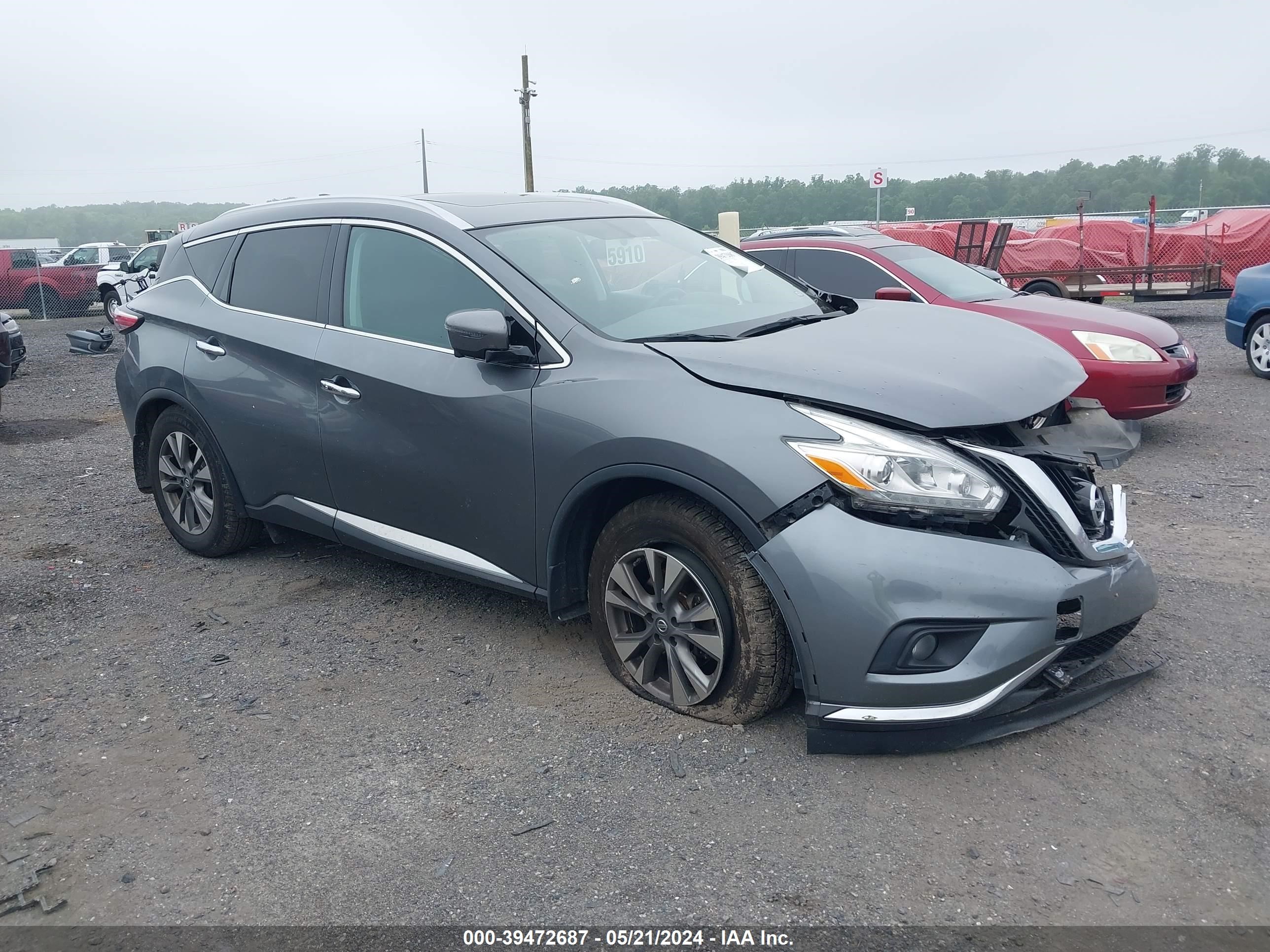 nissan murano 2016 5n1az2mhxgn154679