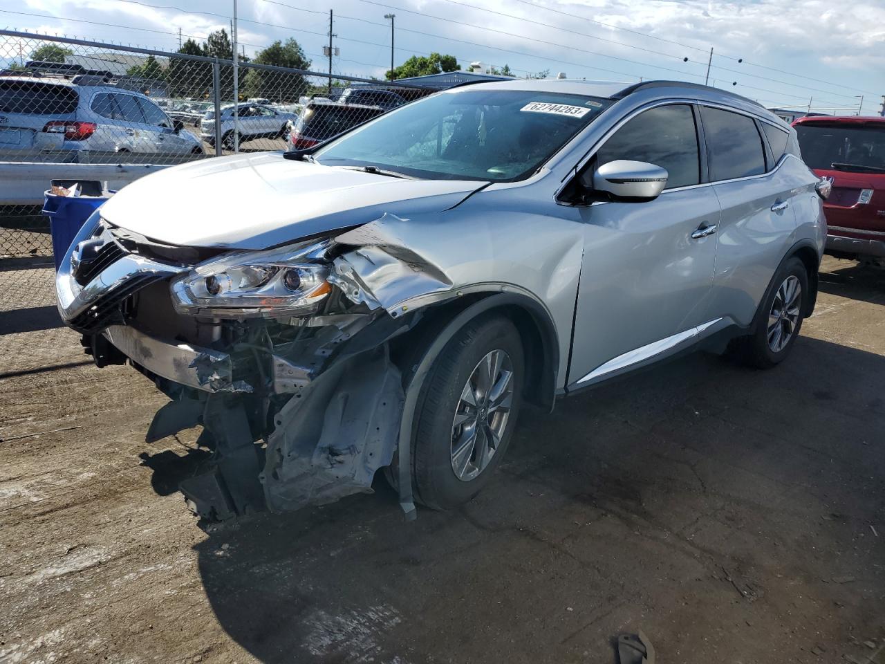 nissan murano 2017 5n1az2mhxhn127967