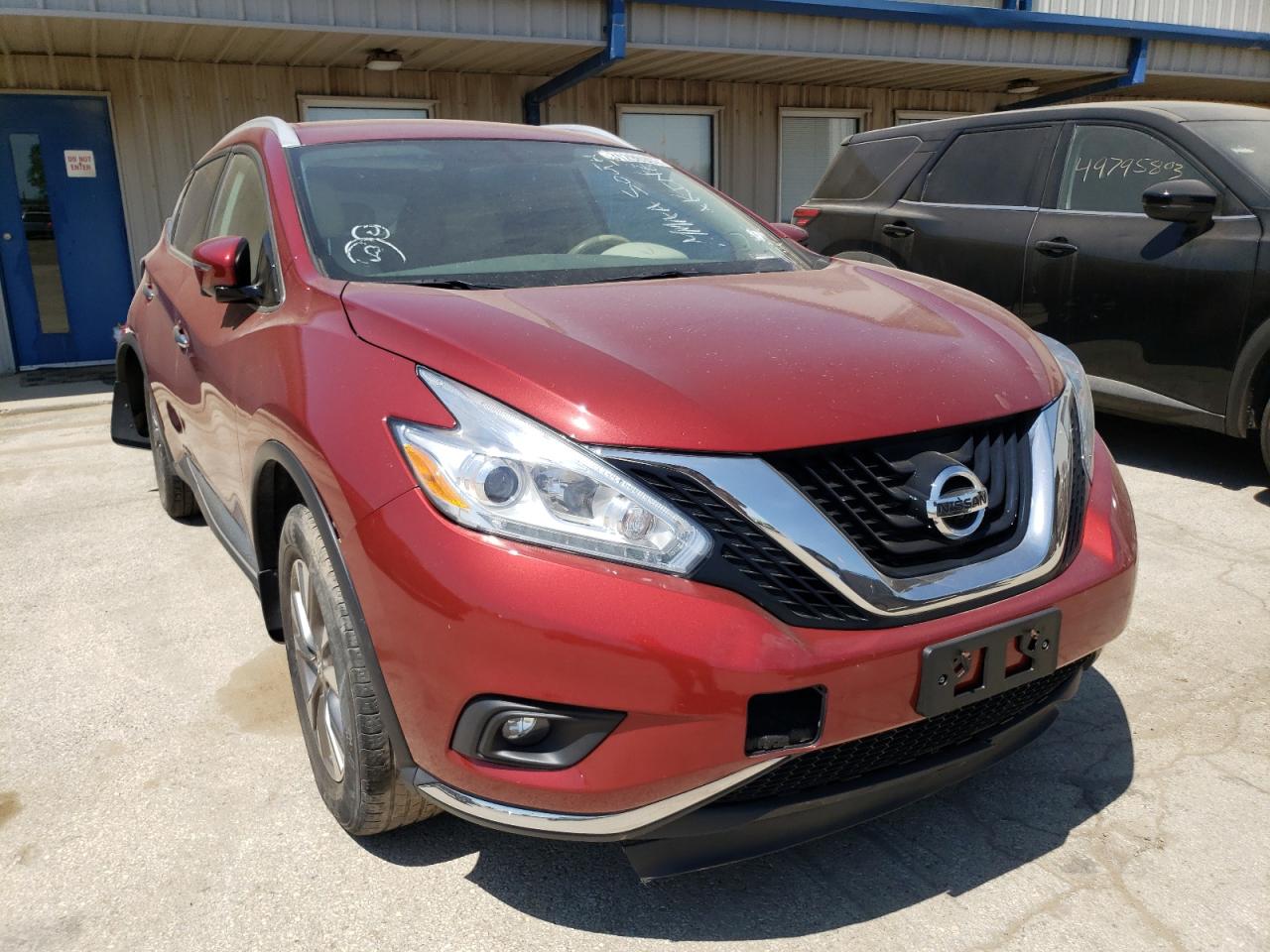 nissan murano 2017 5n1az2mhxhn190664